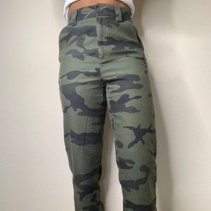 Full length camo jogger
